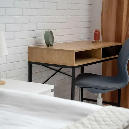 Elegancki We Wroclawiu Blisko Parku I Rzeki Z Klimatyzacja W Salonie I Biurkiem By Renters ורוצלב